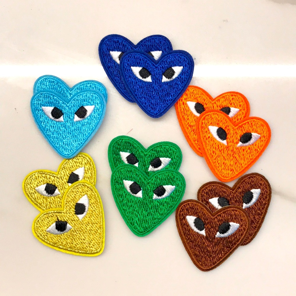 Iron On Comme Des Garçons PLAY Patches